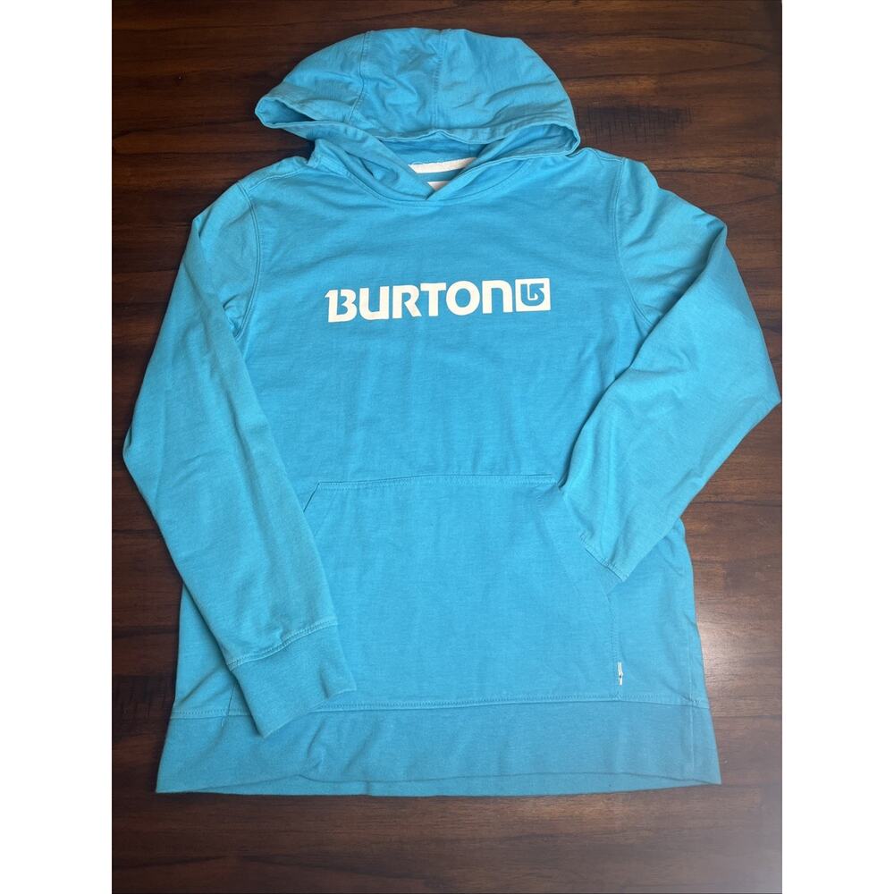 Burton Durable Goods Heavyweight Long Sleeve Hooded Cotton-blend Shirt Men's L
